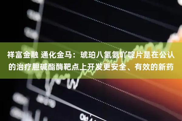 祥富金融 通化金马：琥珀八氢氨吖啶片是在公认的治疗胆碱酯酶靶点上开发更安全、有效的新药