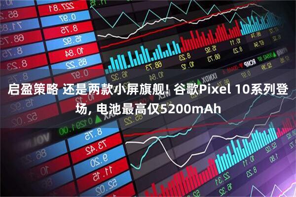 启盈策略 还是两款小屏旗舰! 谷歌Pixel 10系列登场, 电池最高仅5200mAh