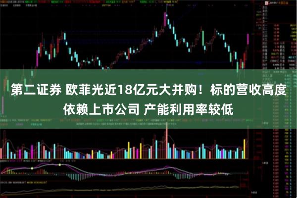 第二证券 欧菲光近18亿元大并购！标的营收高度依赖上市公司 产能利用率较低