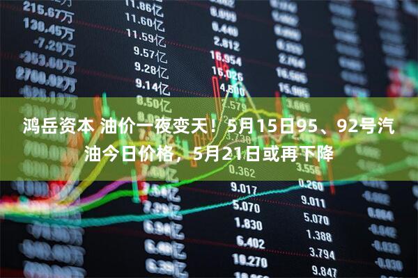 鸿岳资本 油价一夜变天！5月15日95、92号汽油今日价格，5月21日或再下降
